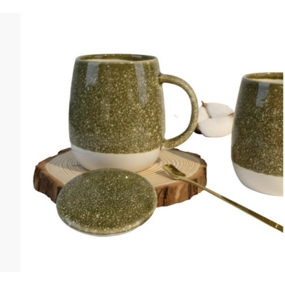 Creative Ceramic Mug – Ideal for Home & Office Couple’s White Porcelain Tea & Coffee Mug  01