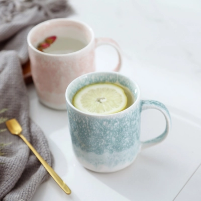 creative vintage mug for household use, suitable for couples, featuring Nordic underglaze color, high-temperature resistant ceramic cup 01