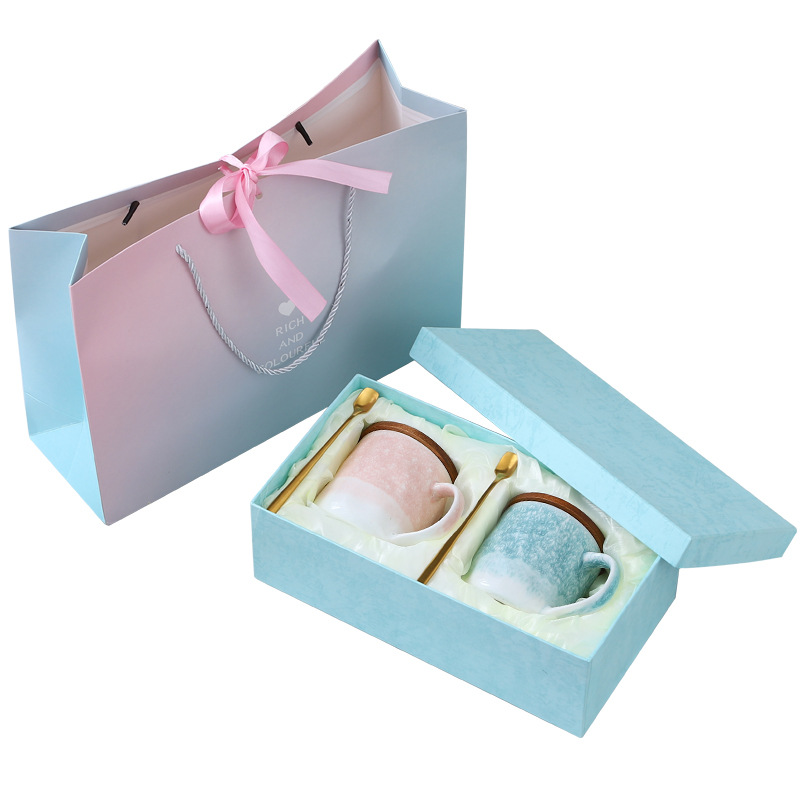 creative vintage mug for household use, suitable for couples, featuring Nordic underglaze color, high-temperature resistant ceramic cup