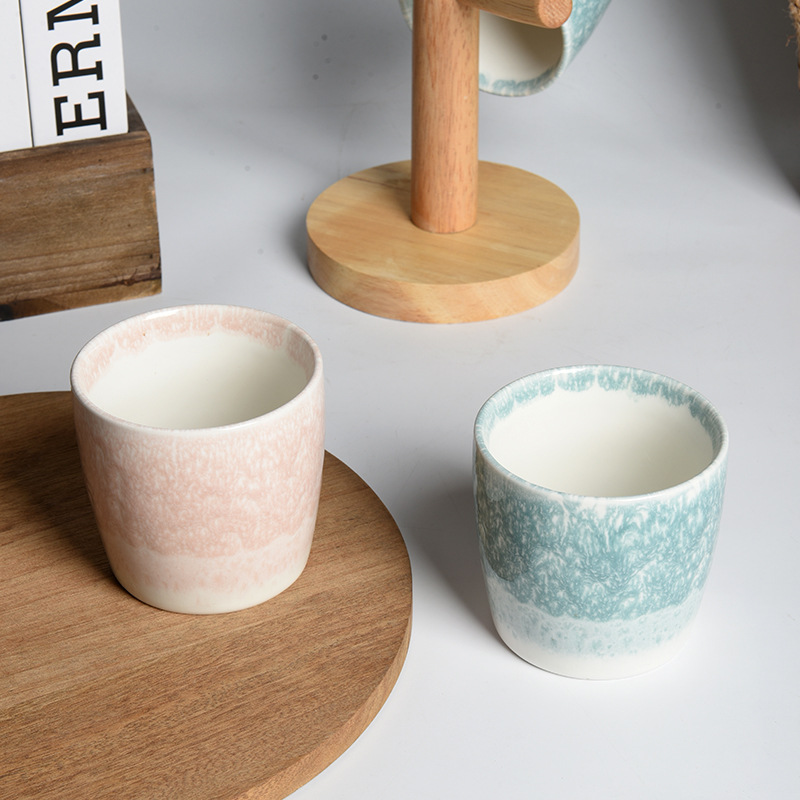 Elegant Minimalist Ceramic Mugs with Pastel Glaze for a Calm Morning Ritual