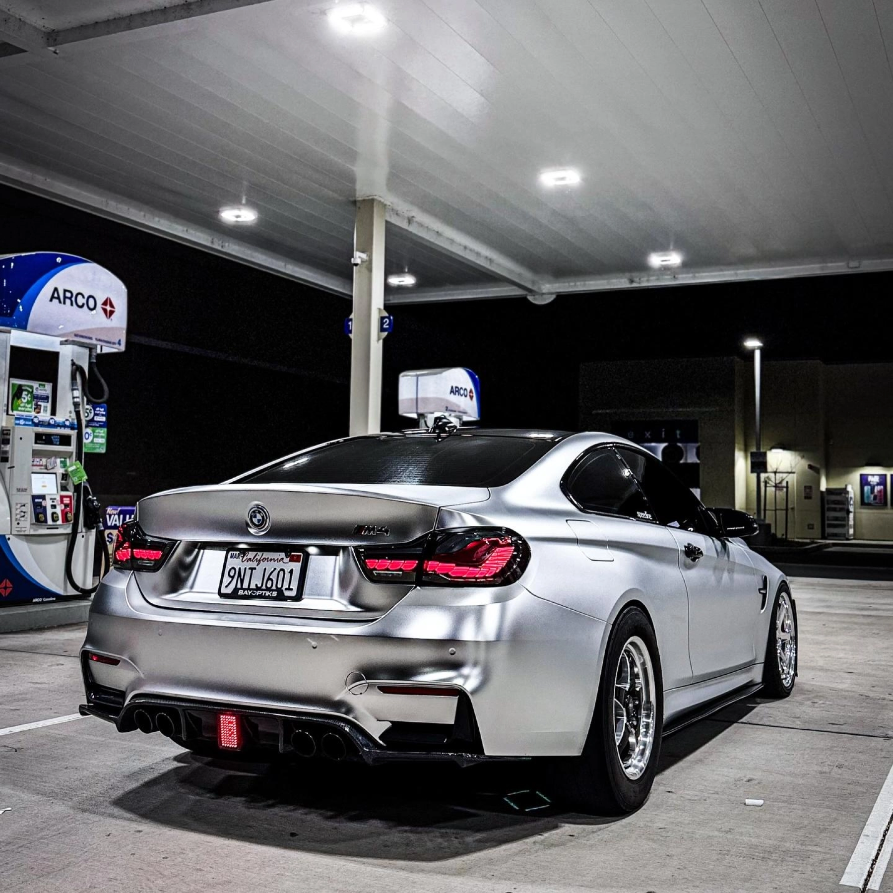 Matte Satin Chrome Silver Car Vinyl Wrap | Satin Chrome X Silver Car Wrap