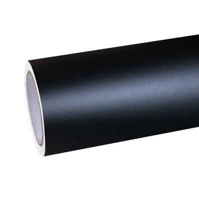 Matte Ultimate Flat Deep Black Car Vinyl Wrap 01