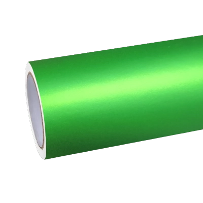 Matte Chrome Green Car Vinyl Wrap 01