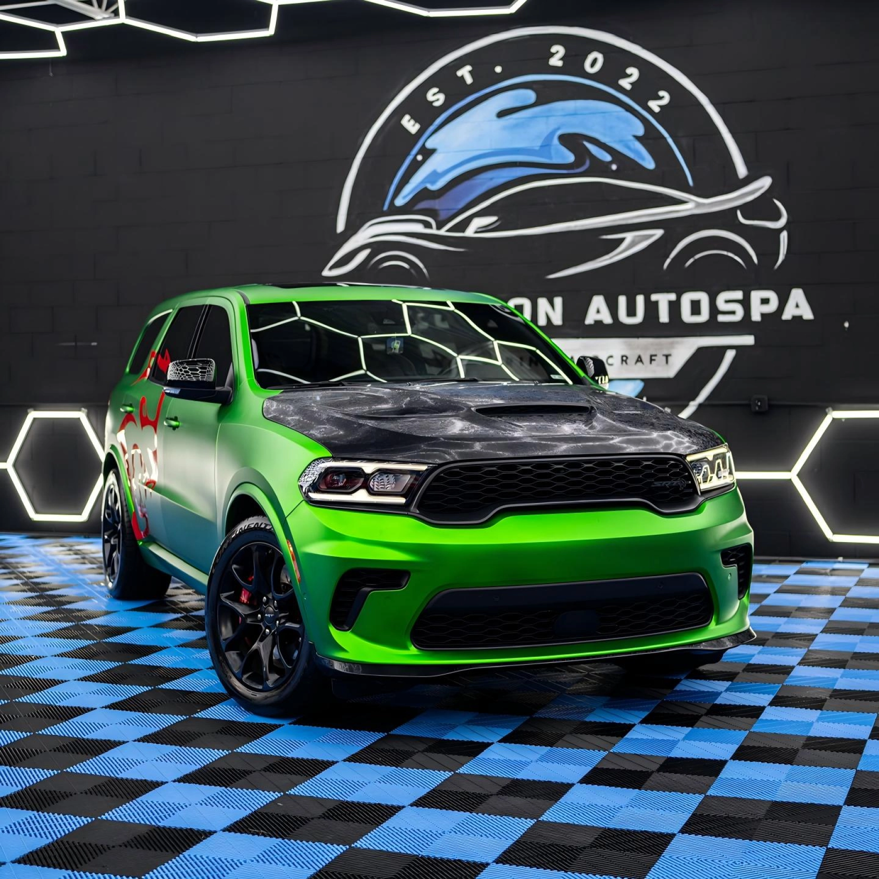 Matte Chrome Green Car Vinyl Wrap