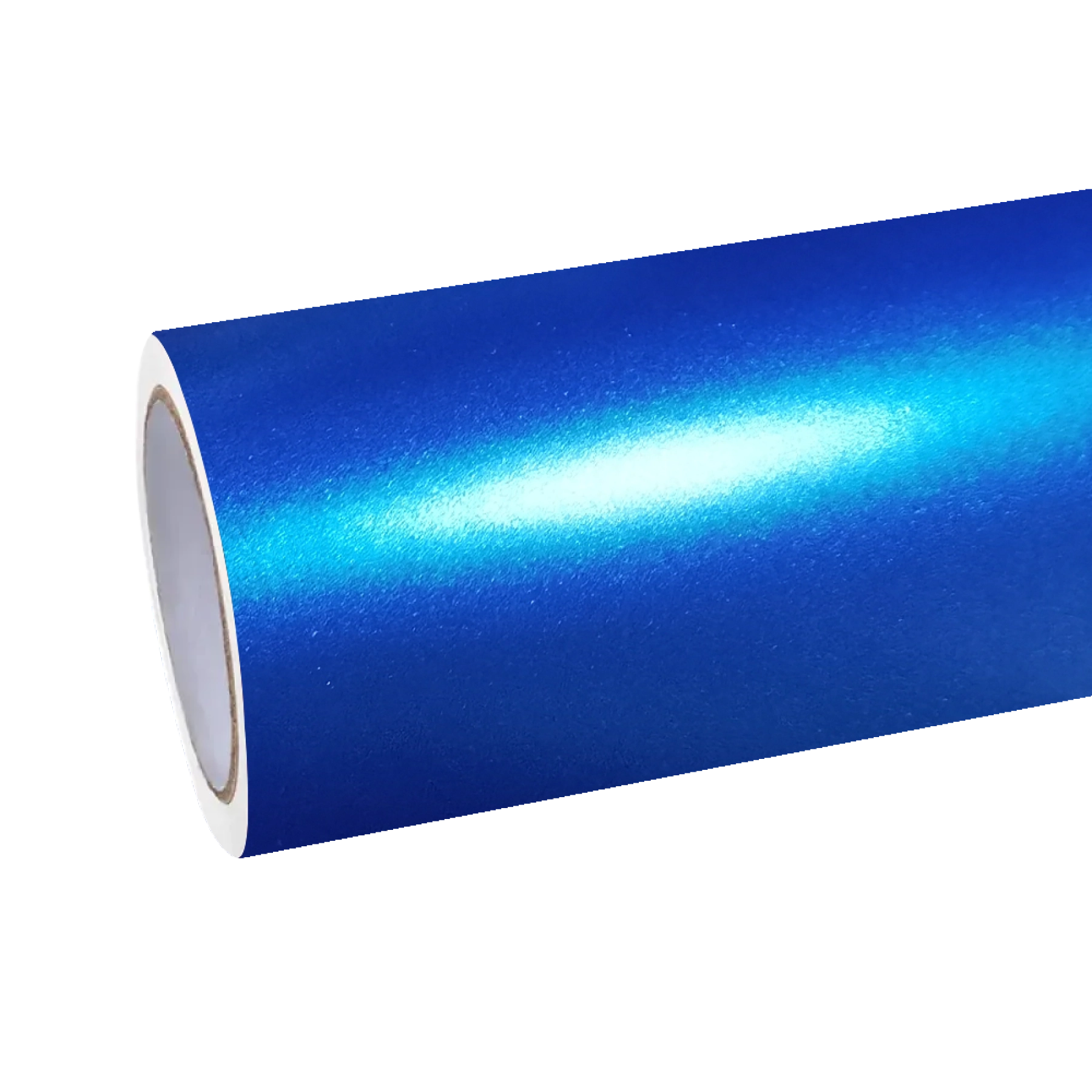 Matte Metallic Diamond Azure Blue Car Vinyl Wrap PET