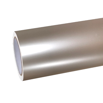 Matte Satin Metallic Champagne Gold Car Wrap PET 01