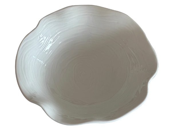 Creative Nordic style high-end ruffled dinner plate ins style stylish salad plate pasta western restaurant plate