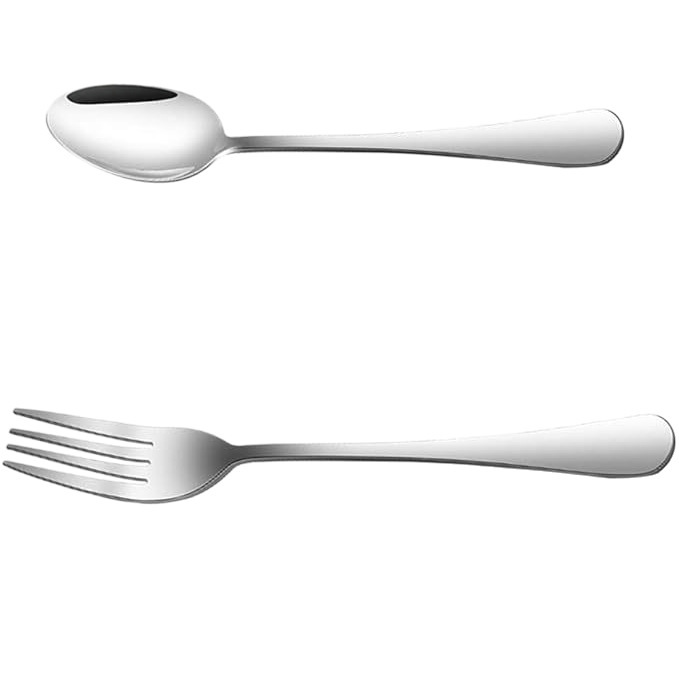Premium 1010 stainless steel cutlery set – 12 pcs dinner forks and dessert spoons