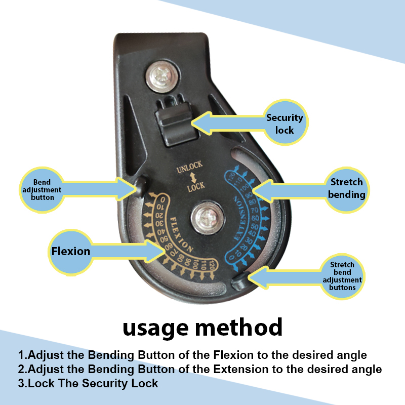 Lispoo Dog Knee Brace Adjustable Hinged Stifle Stabilizer for Torn ACL/CCL