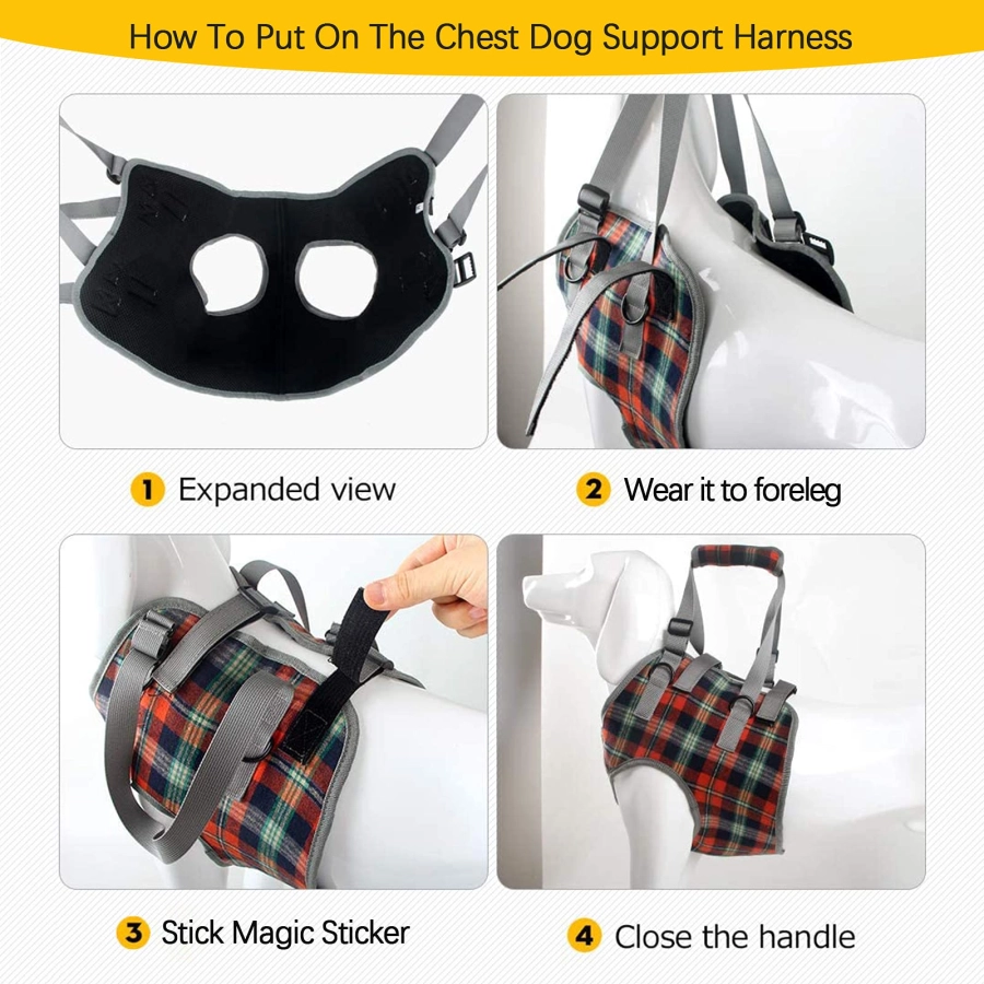 Lispoo Dog Lift Harness for Front Legs