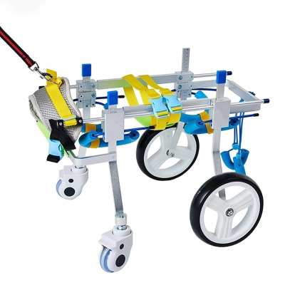 Lispoo Dog Mobility Cart Rear-Leg Wheelchair for Paralyzed/Weak Back Legs 02