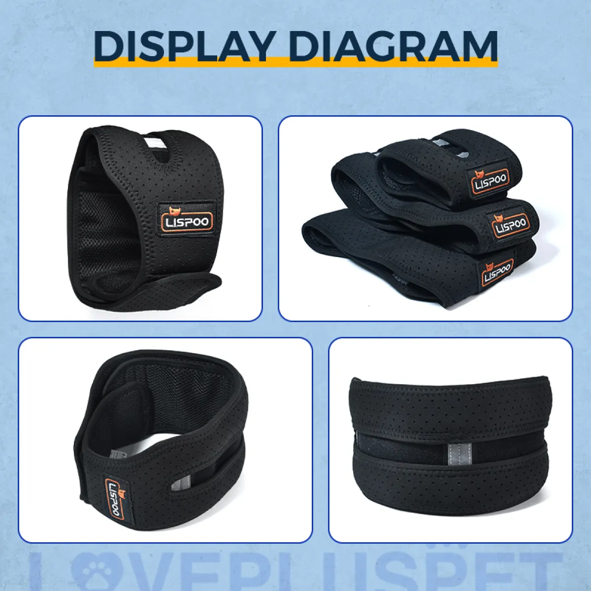 Lispoo Dog Neck Brace Collar