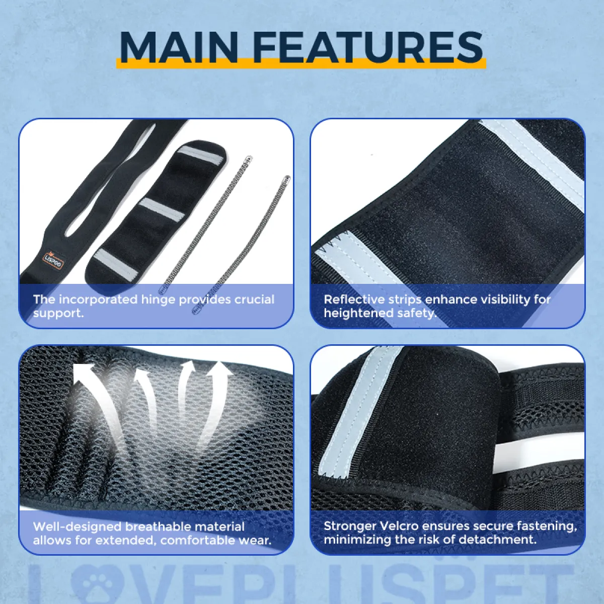 Lispoo Dog Neck Brace Collar