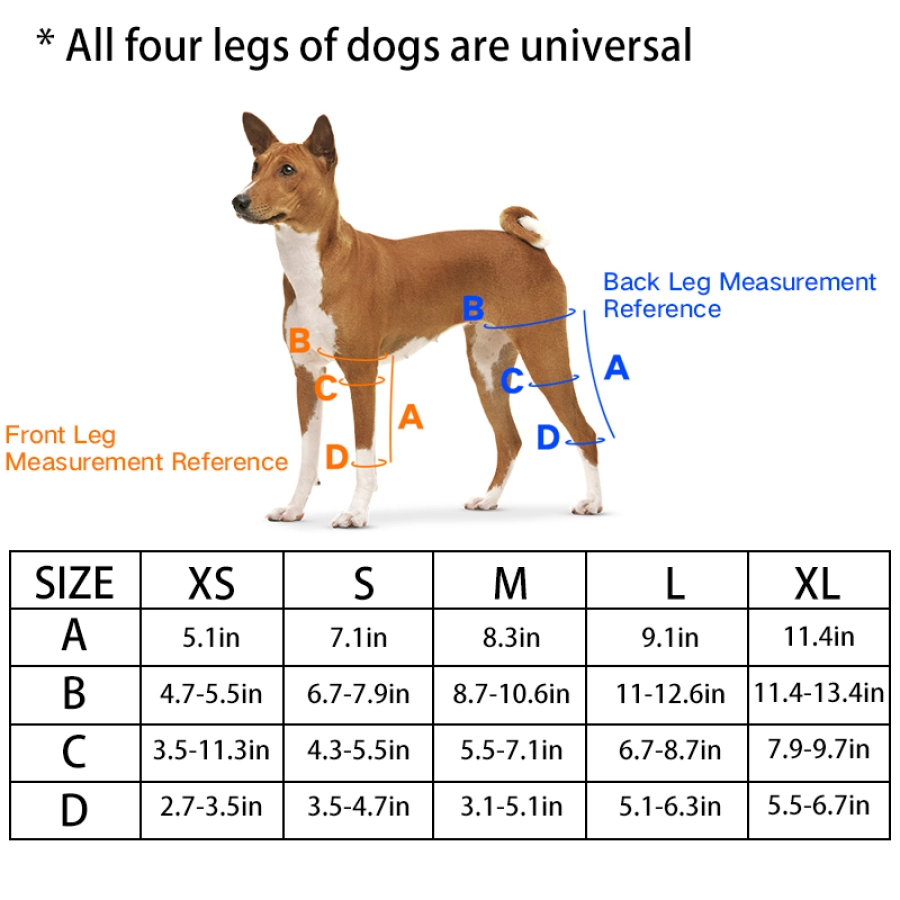 Lispoo Dog Rear Leg Brace for Patella Luxation