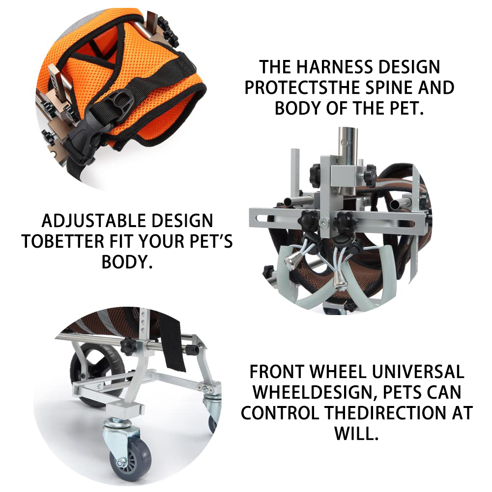 Lispoo Dog Wheelchair for Hind Legs