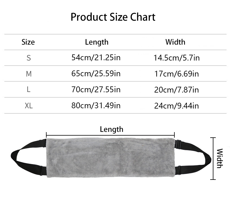 Lispoo Mid-Body Dog Support Harness with Handle