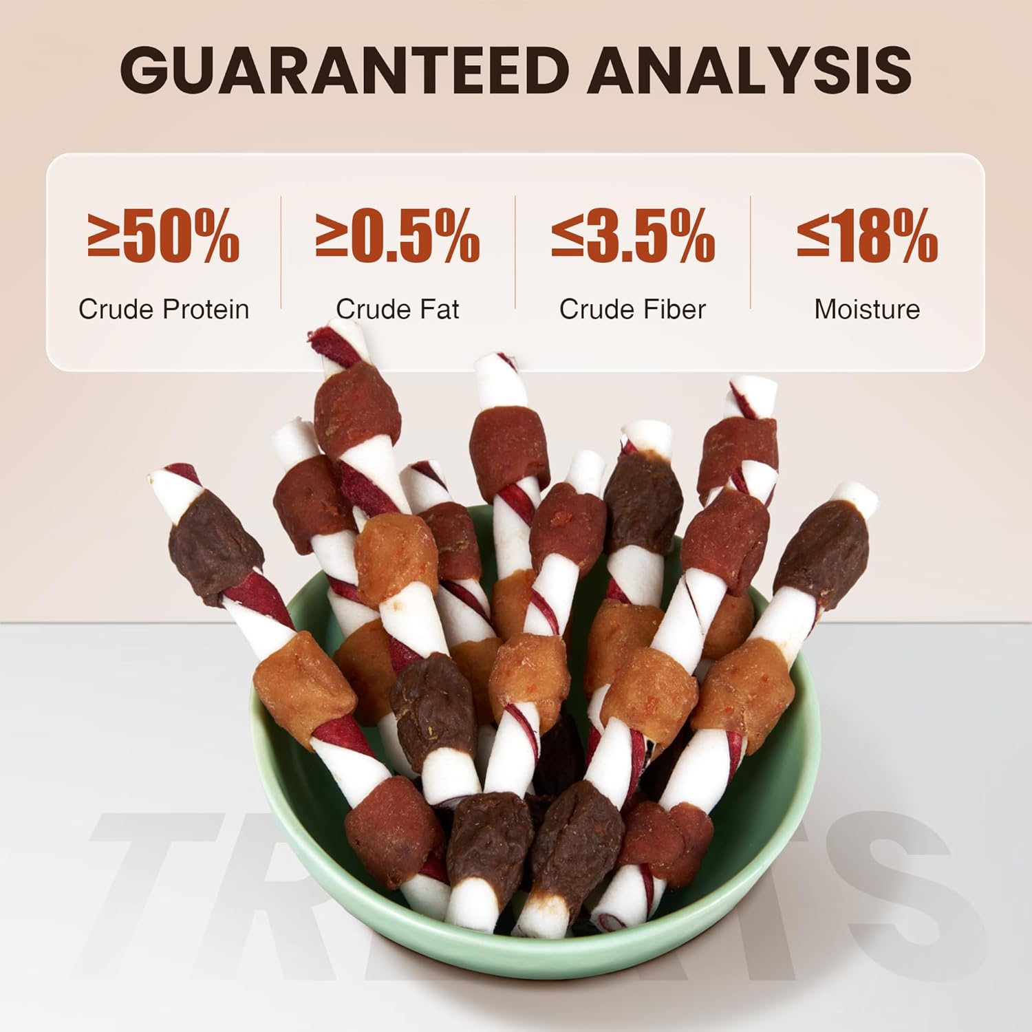 Lispoo Likable Chewy Relish Dog Dental Chews 5-in-1 Combo Kabob Sticks