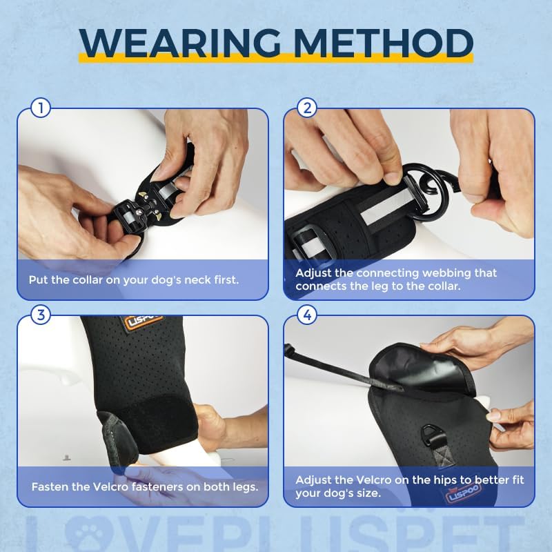 Dog Hip Support Harness & Rear Leg Lift 