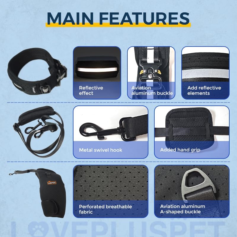 Dog Hip Support Harness & Rear Leg Lift 