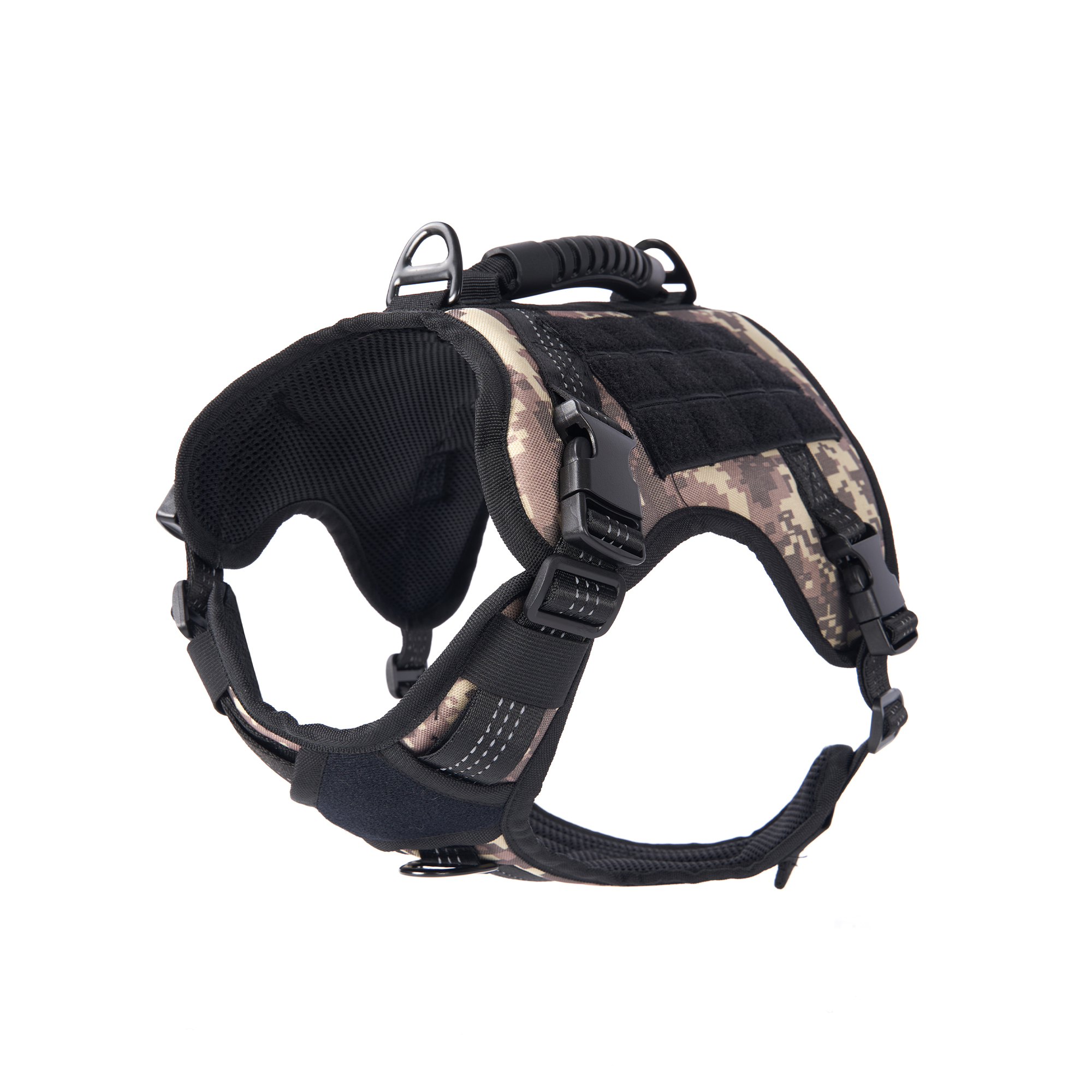 Lispoo Tactical Dog Harness with Ergonomic Handle