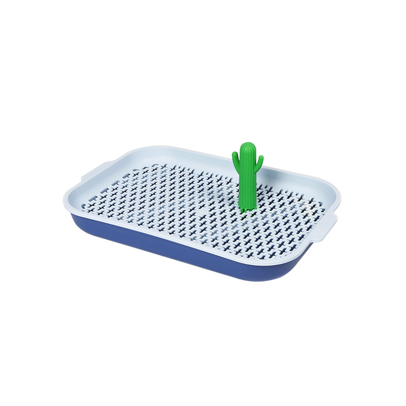 Indoor Dog Toilet Tray with Removable Mesh