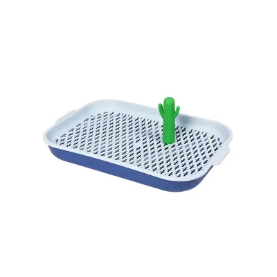 Indoor Dog Toilet Tray with Removable Mesh 01