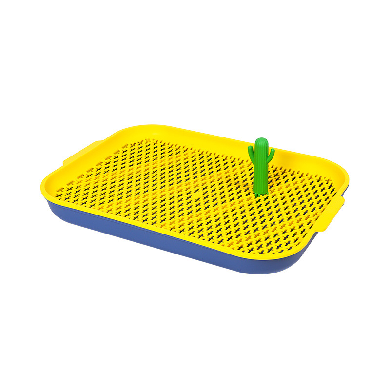Indoor Dog Toilet Tray with Removable Mesh