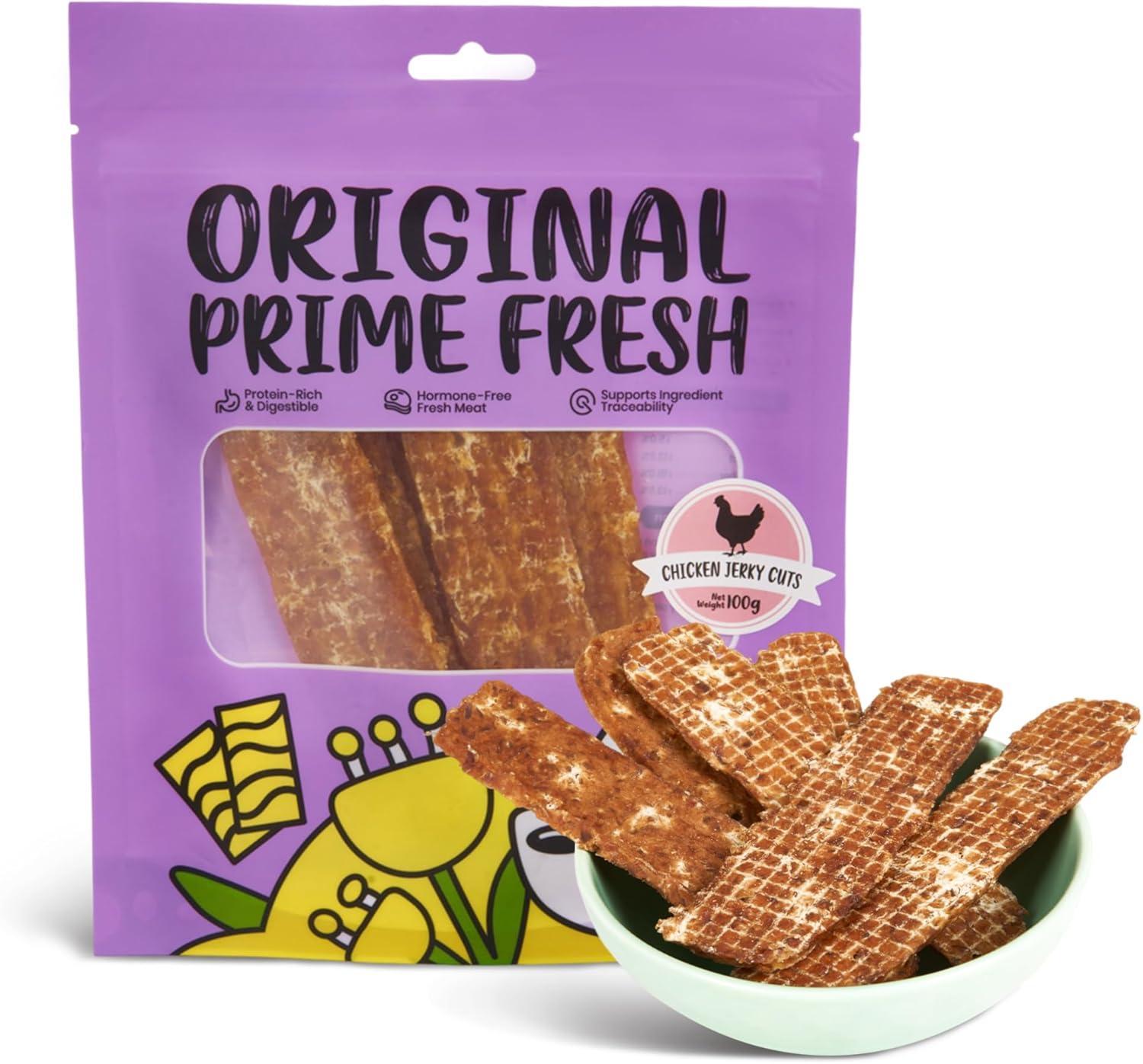 Lispoo Likable Original Prime Fresh Jerky Cuts for Dogs