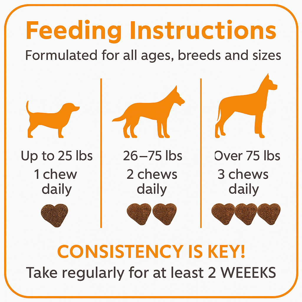 Hip & Joint Chews for Dogs 120 chews