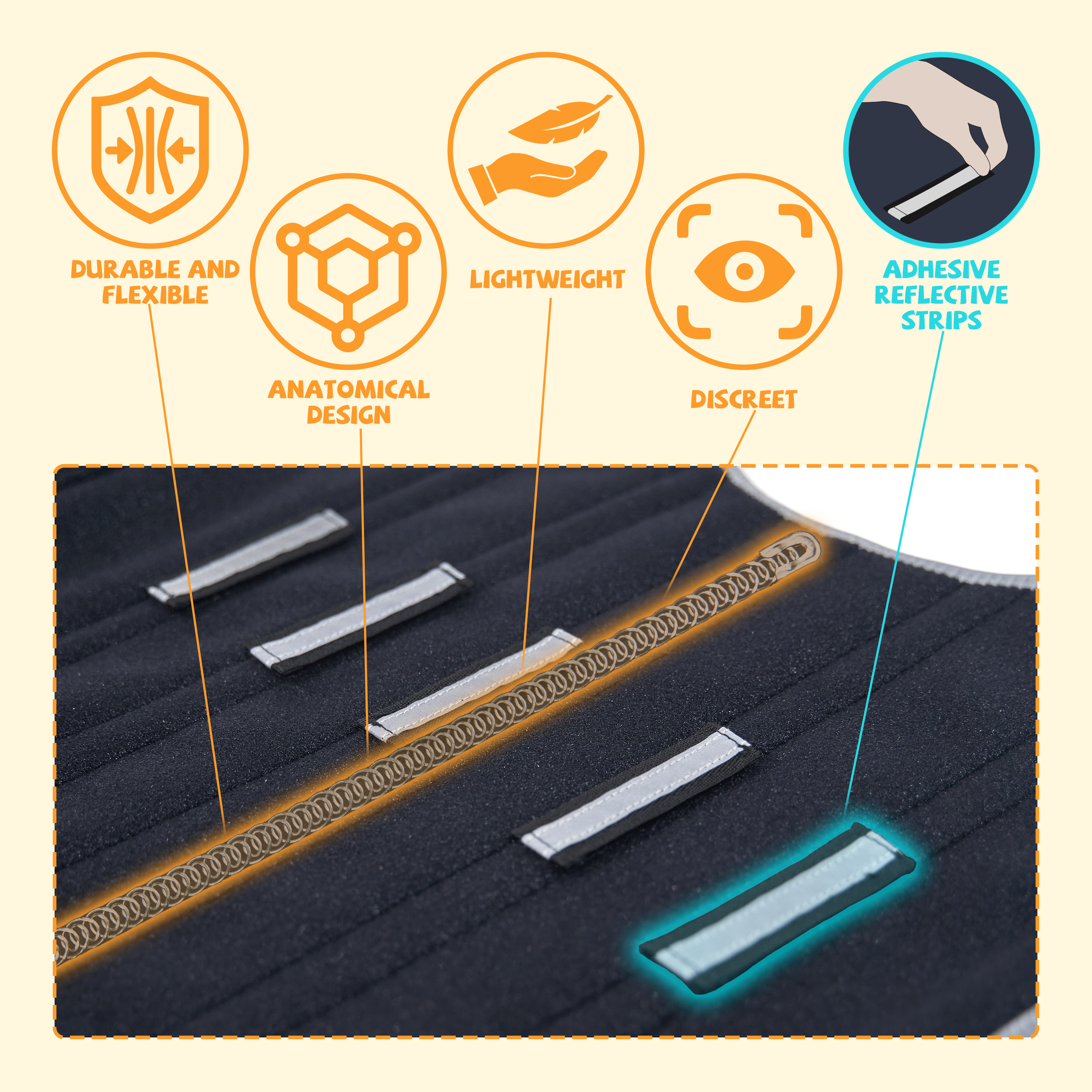 Lispoo Dog Back Brace for IVDD & Spine Support