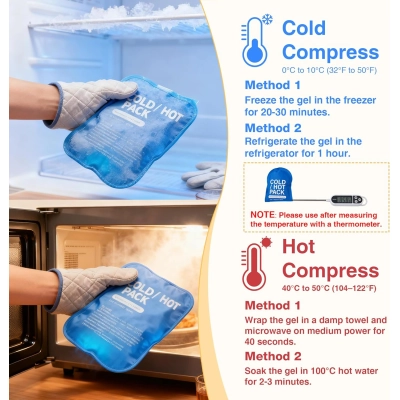 Lispoo Dog Hip Brace with Hot/Cold Gel Pack 02