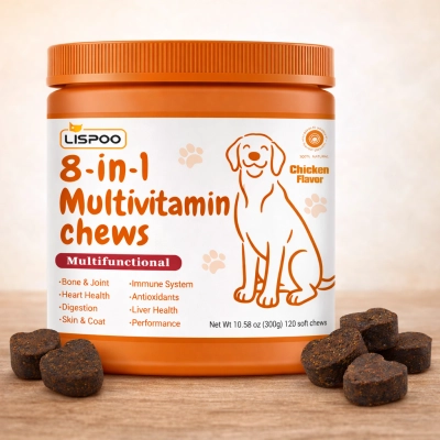 LISPOO 8-in-1 Dog Multivitamin Chews 02