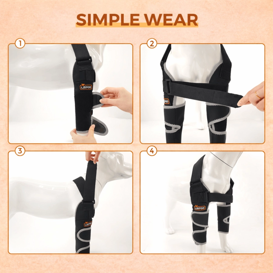Lispoo Dog Front Elbow Brace