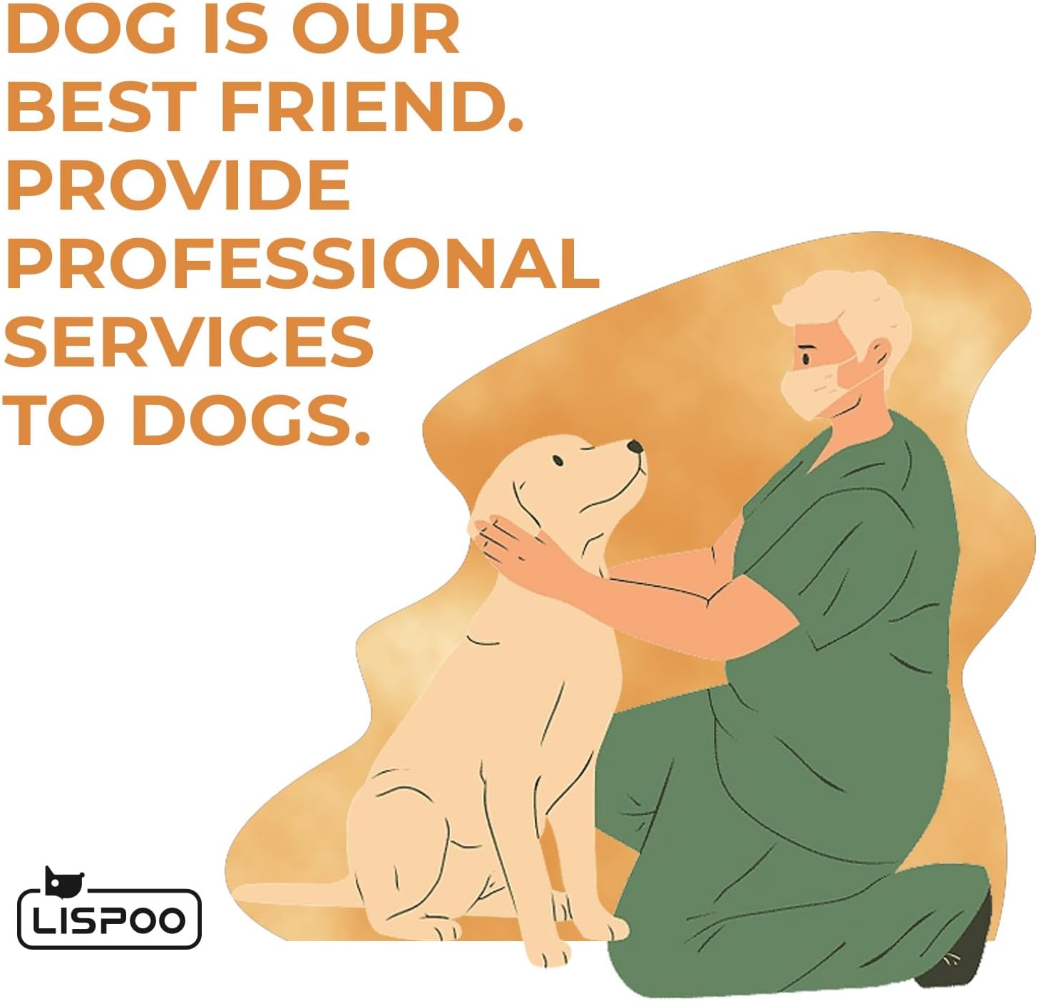 Lispoo Dog Hip & Knee Support Brace with Lift Handle