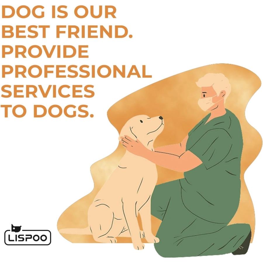 Lispoo Dog Hip Support Brace with Lift Handle