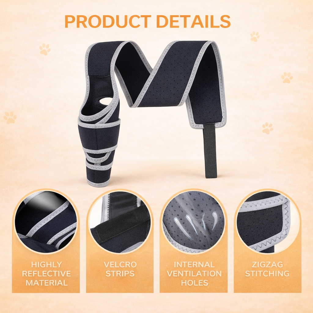 Lispoo Universal Dog Leg Brace