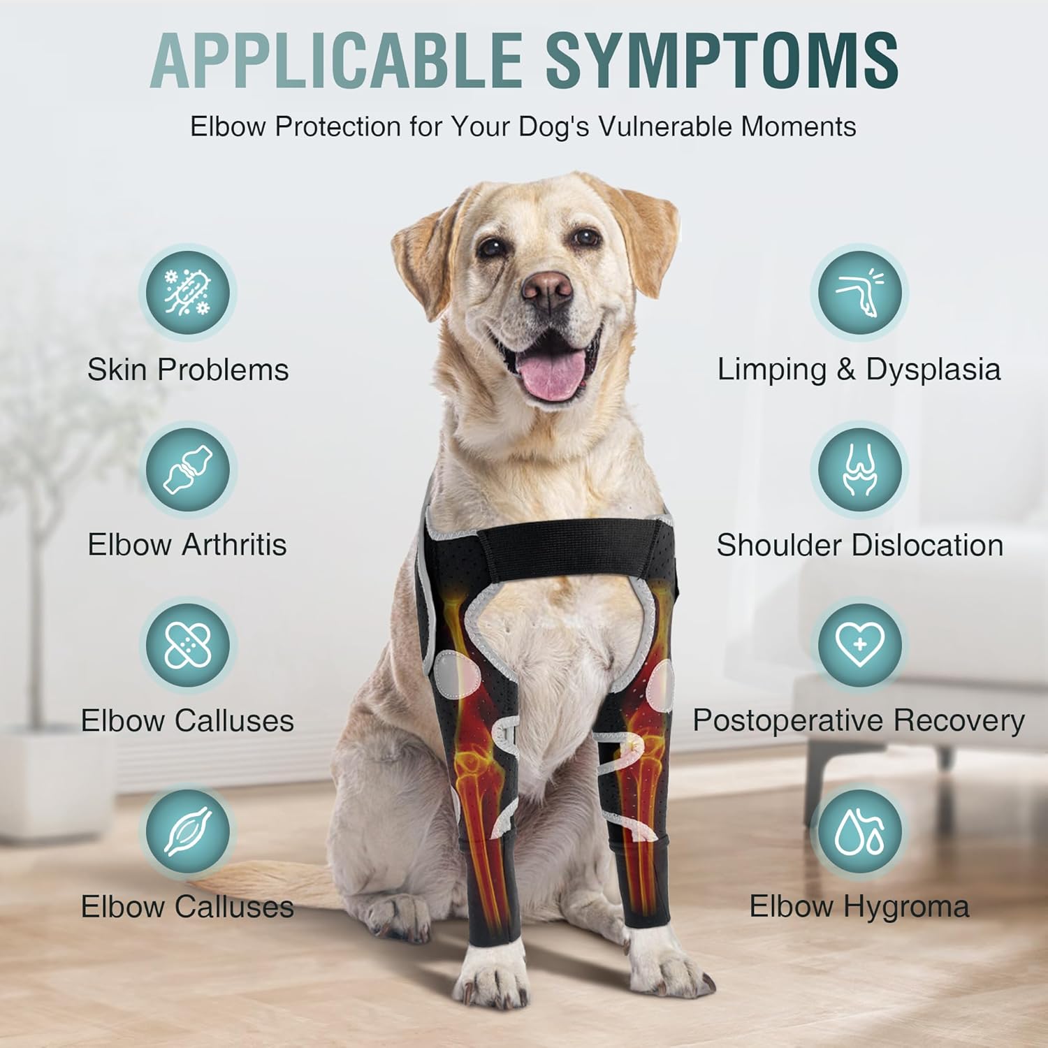 Dog Elbow & Dog Shoulder Brace to Stop Licking