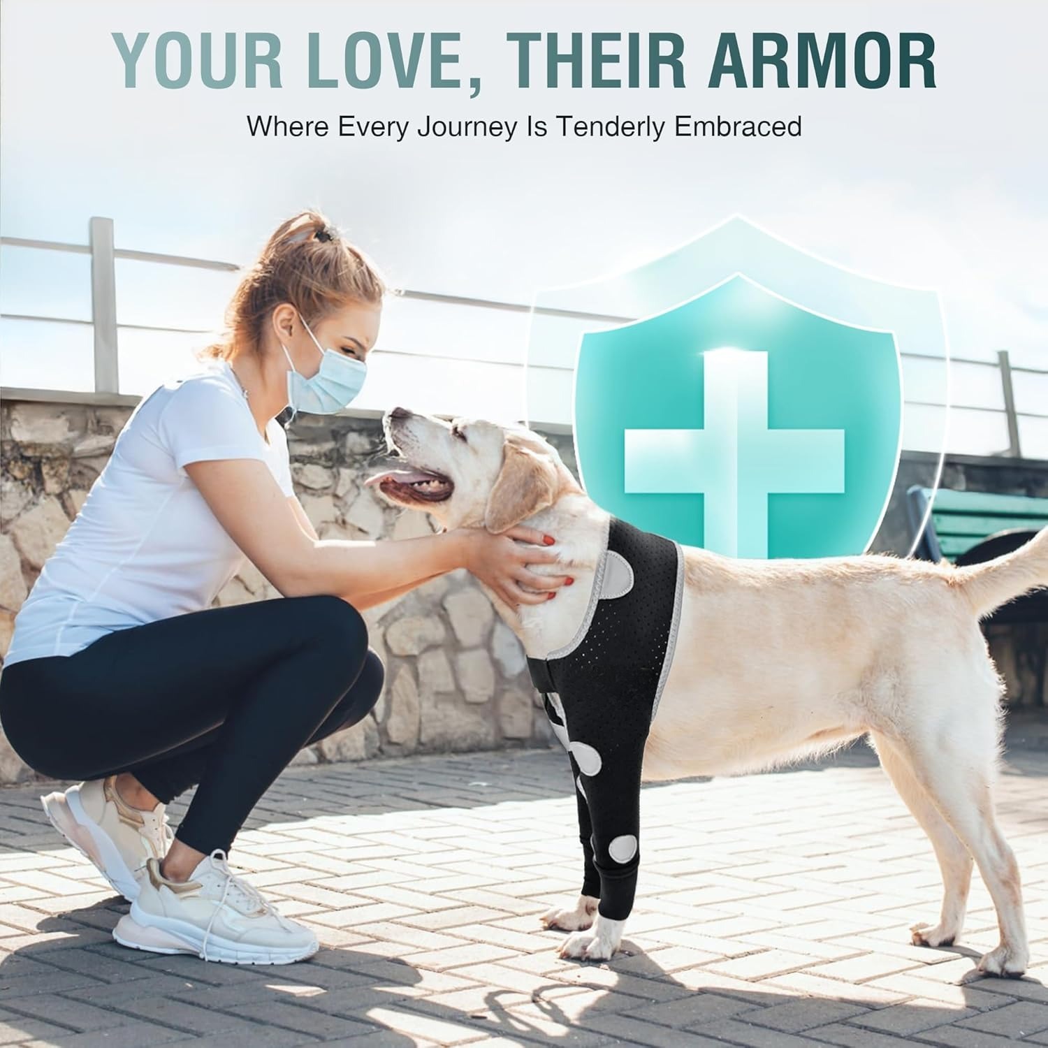 Dog Elbow & Dog Shoulder Brace to Stop Licking