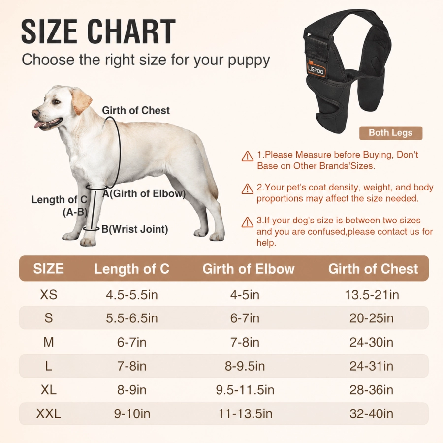 Lispoo Dog Elbow Brace