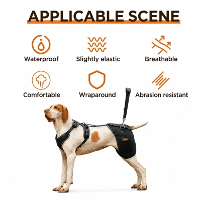Lispoo Dog Hip Support Brace with Lift Handle 02