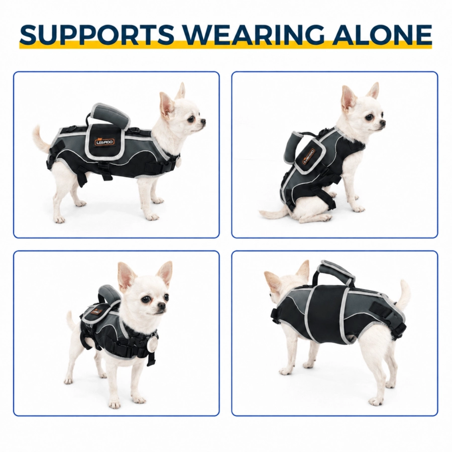 Lispoo Dog Lifting Harness for Disabled & Senior Dogs