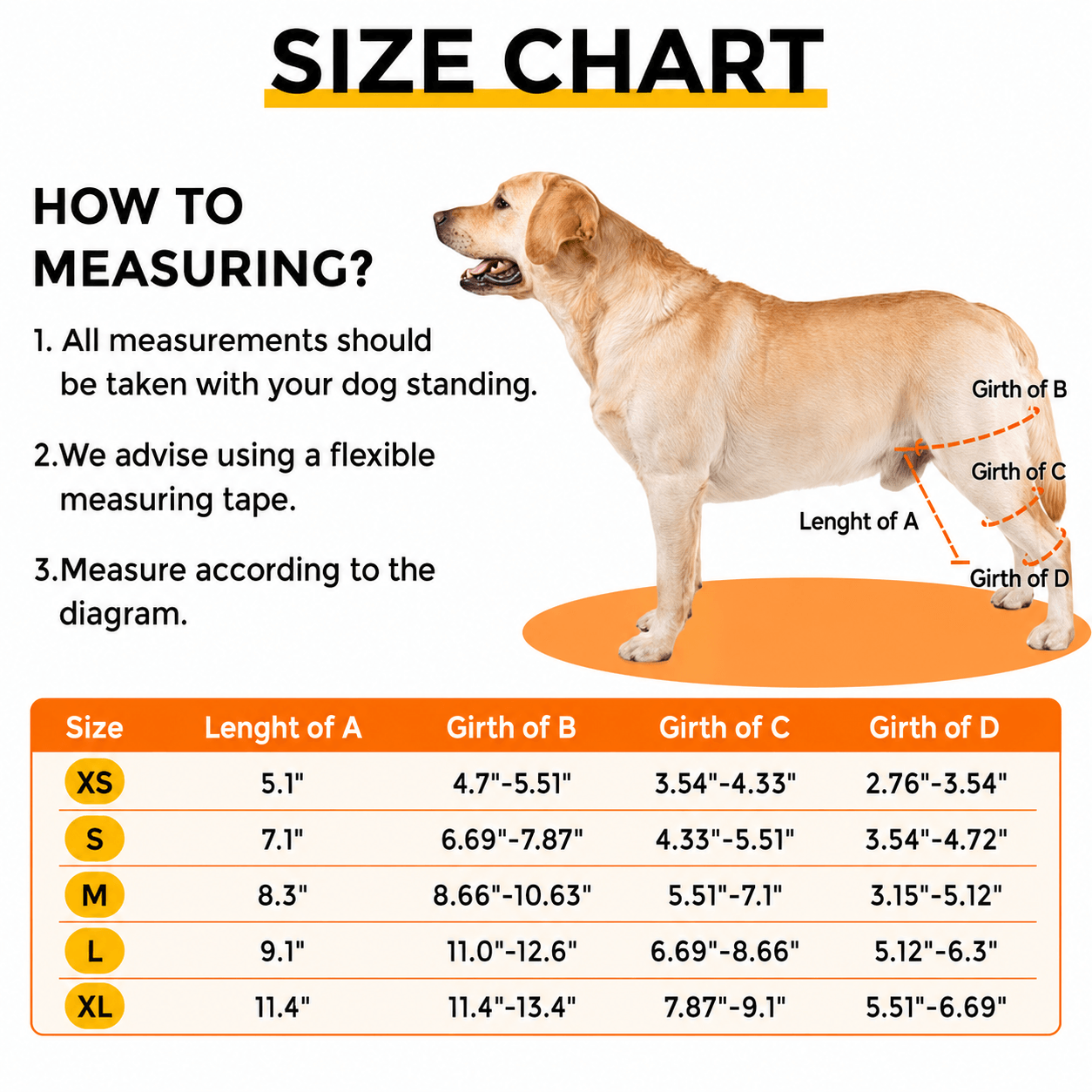 Lispoo Dog Rear Leg Brace for Patella Luxation