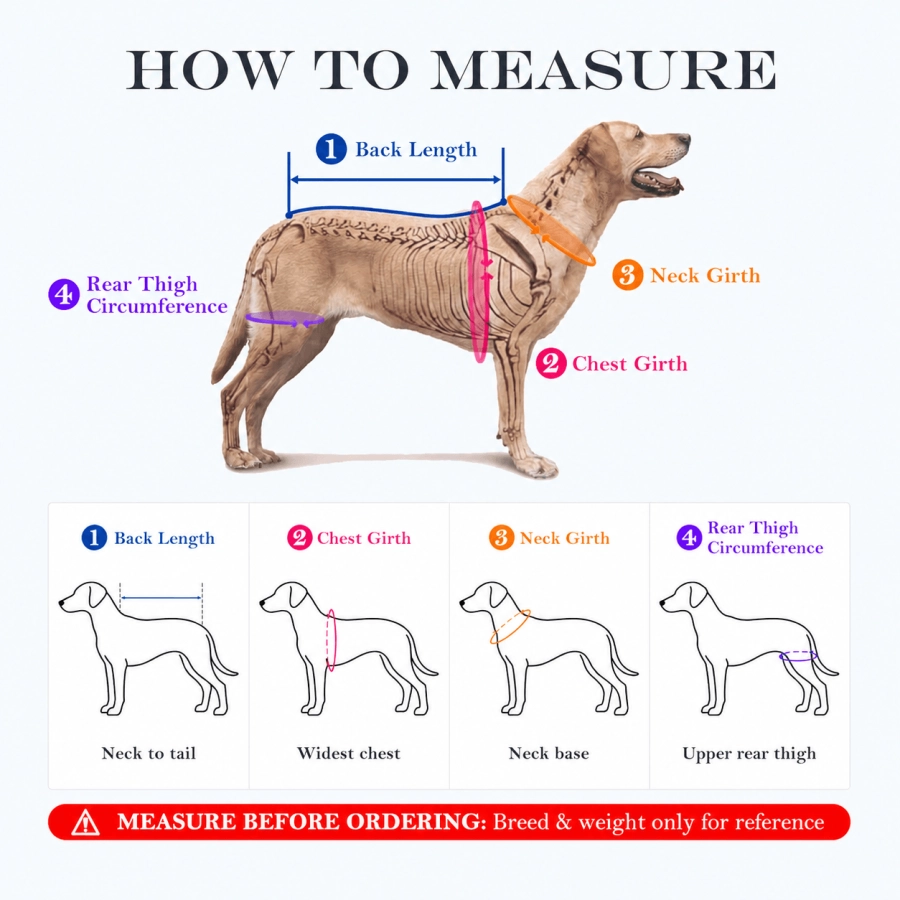 Lispoo Dog Lifting Harness for Disabled & Senior Dogs