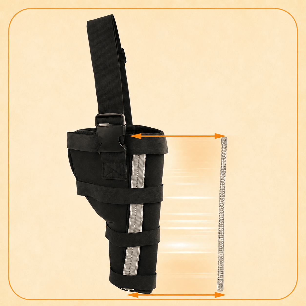 Lispoo Dog Knee Brace for Rear Hind Leg Support