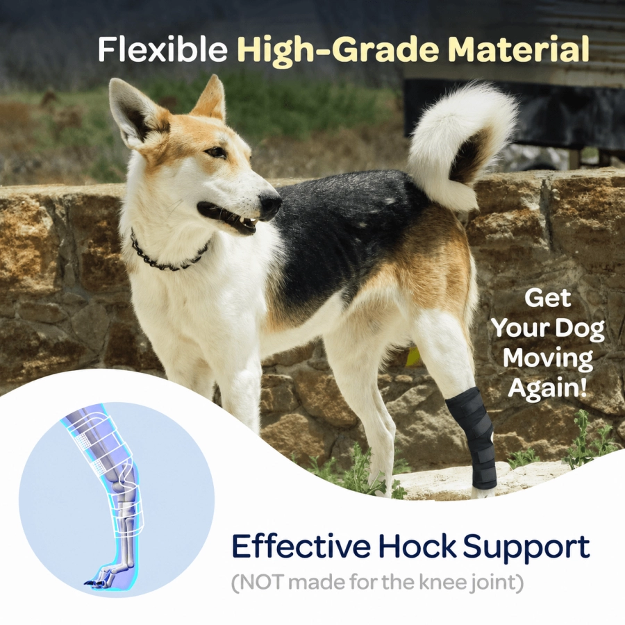 Lispoo Dog Hock Brace for Recovery