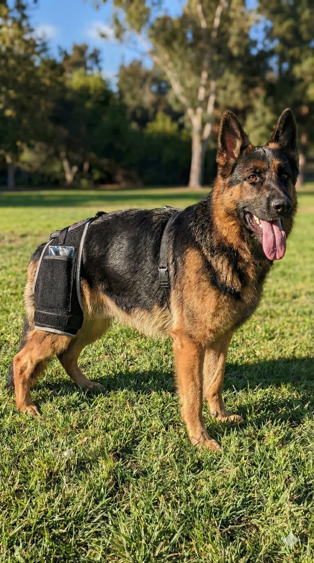 Lispoo Dog Hip Brace with Hot/Cold Gel Pack review Sophie