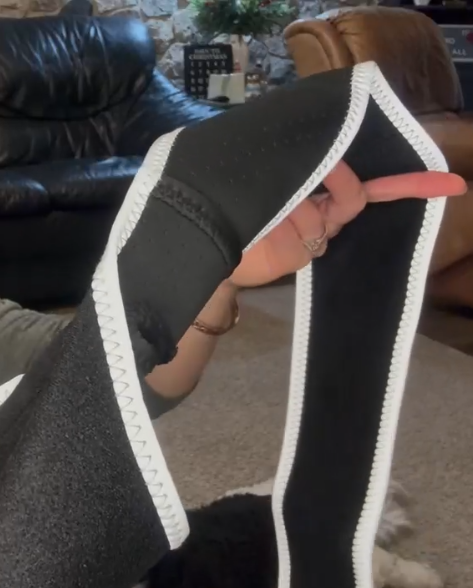 Lispoo Dog Leg Brace review Yurita 00