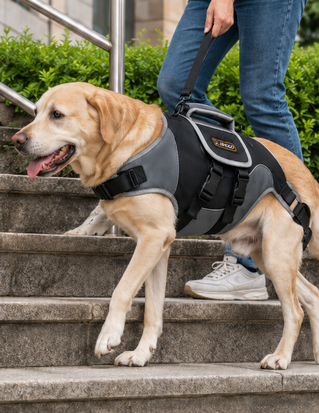 Lispoo Dog Lifting Harness for Disabled & Senior Dogs review Theresa Chavez
