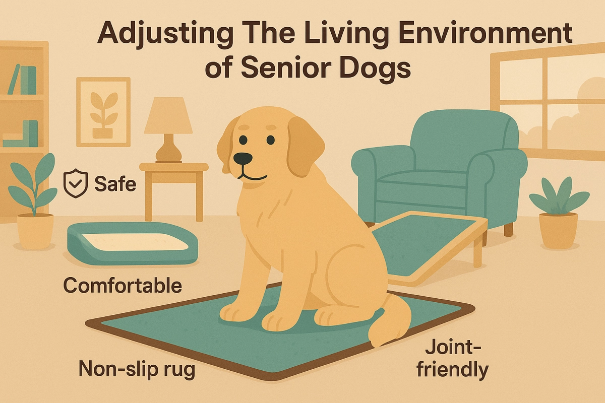 Adjusting The Living Environment of Senior Dogs