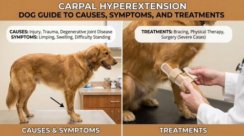 Carpal Hyperextension Dog Guide to Causes, Symptoms, and Treatments